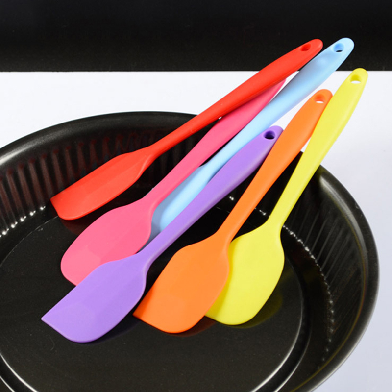 Heat Resistant Silicone Spoon Spatula for Baking Mixing and Scraping