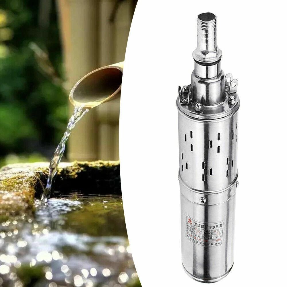 Solar Powered Pump - Submersible Deep Well Pump for Efficient Watering on Farms & Ranches