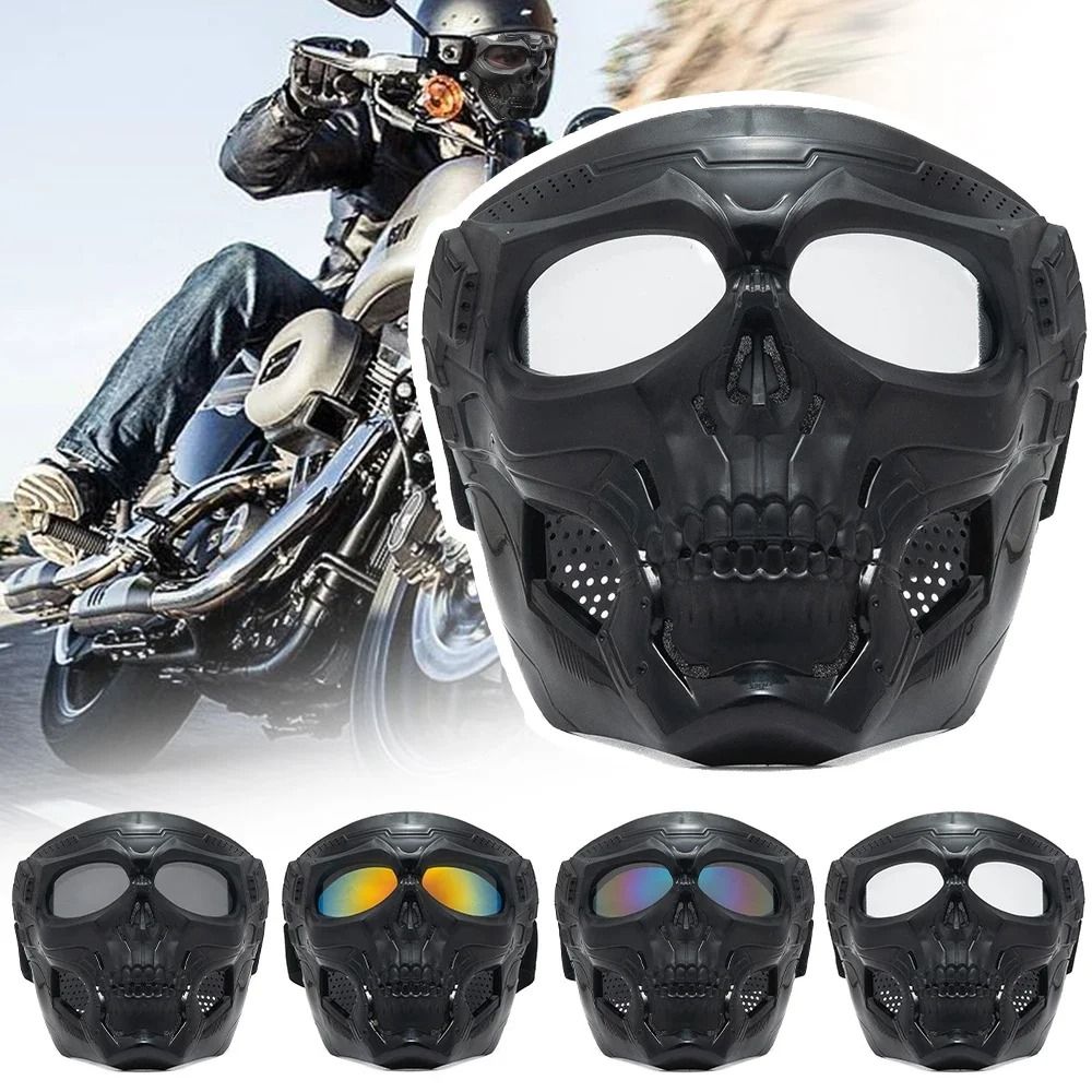 Tactical Skull Mask & Goggles