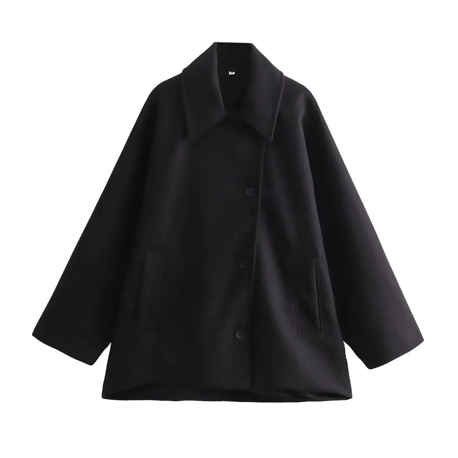 French Style Wool Blend Short Coat