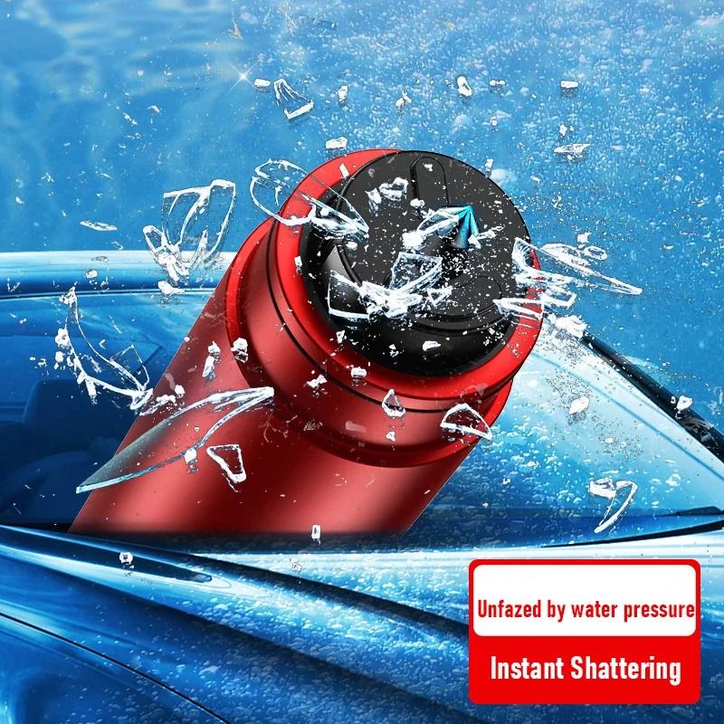 2-in-1 Car Emergency Hammer and Seat Belt Cutter Life-Saving Rescue Tool