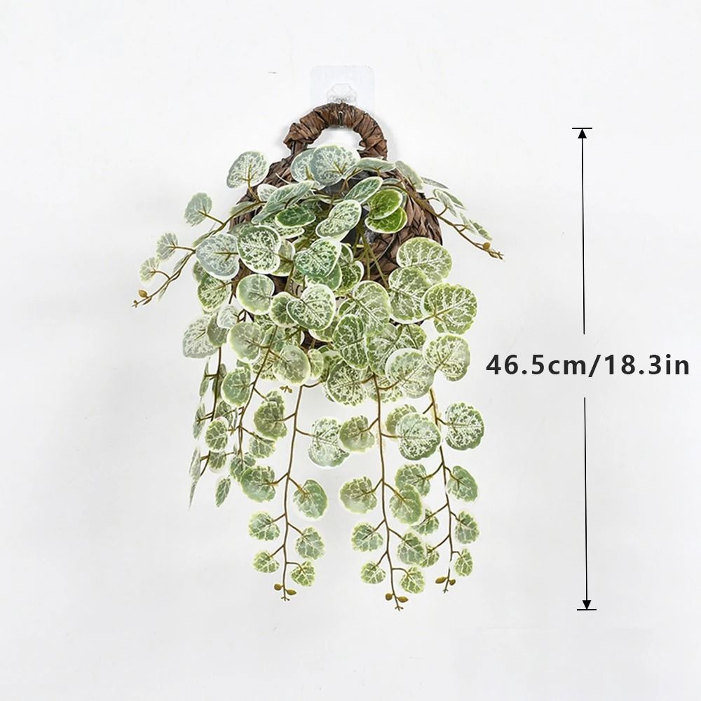 Lush Artificial Eucalyptus & Tropical Hanging Vines