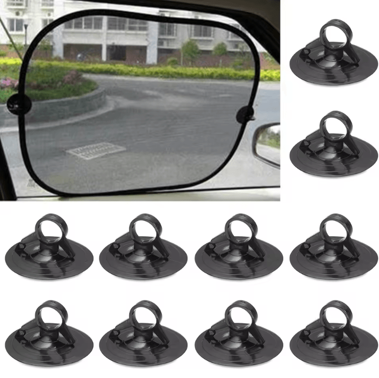 ClearGrip 45mm PVC Suction Cup Hooks Reusable Rubber Sucker Set