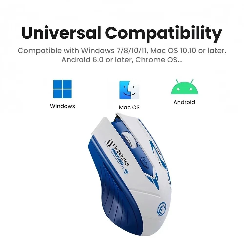 Dual Mode Precision Wireless Gaming Mouse