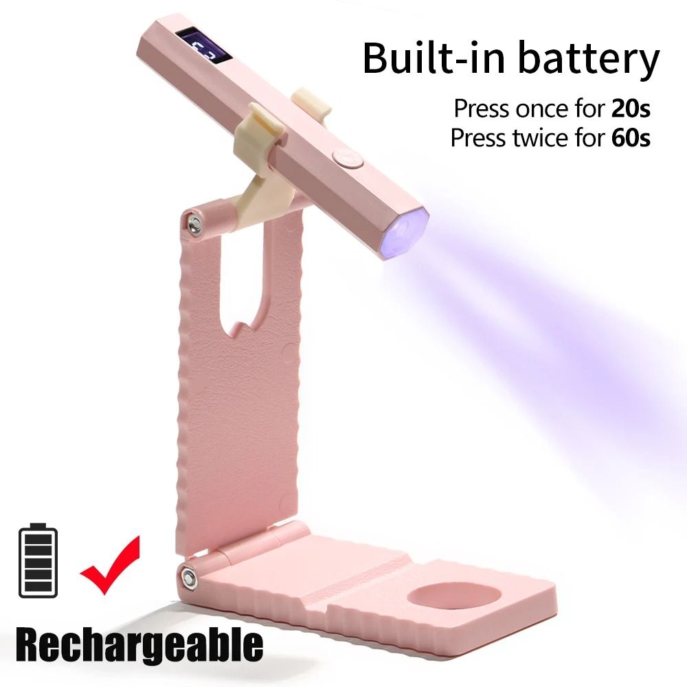 YIKOOLIN Handheld USB Mini UV LED Nail Lamp