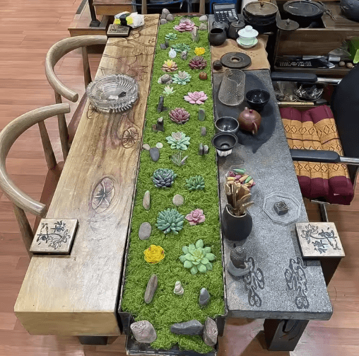 Artificial Green Moss Grass – Lush Fake Moss for Crafts & Mini Landscape Decor