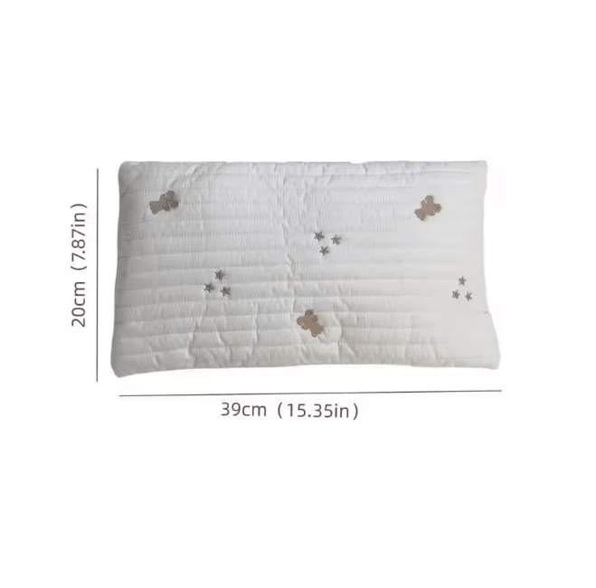 Breathable Cotton Baby Pillow for Newborns