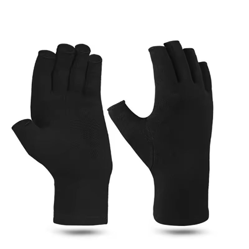 Fingerless Compression Gloves for Hand Pain Relief and Joint Support