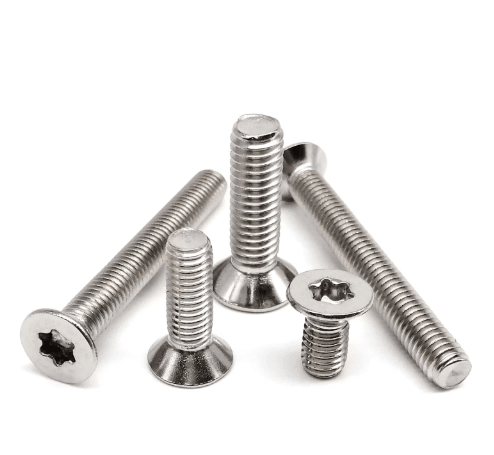 GB2673 Torx Flat Countersunk Screws A2 70 304 Stainless Steel M1.4 M8