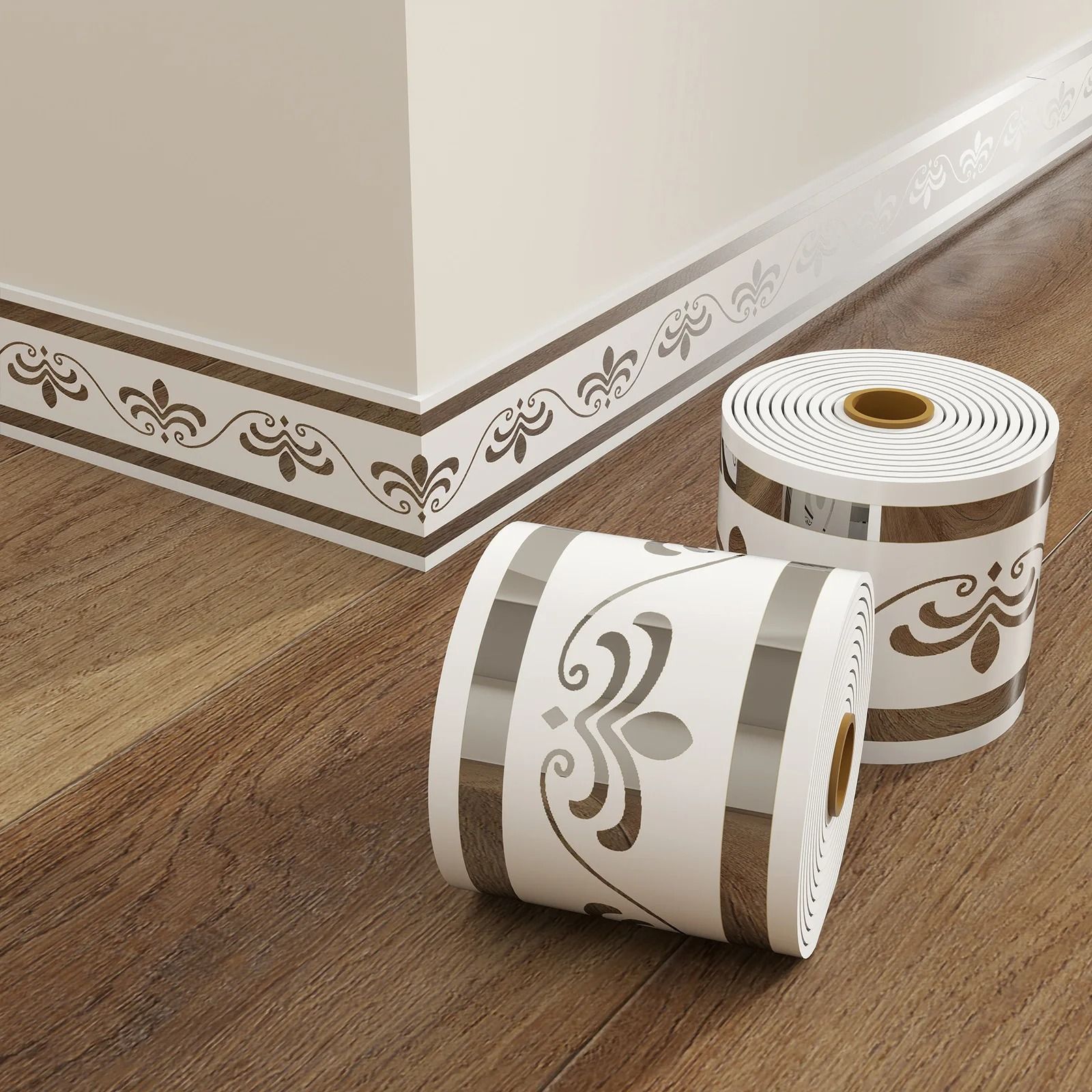 Flexible Self Adhesive Foam Skirting Board Wall Trim