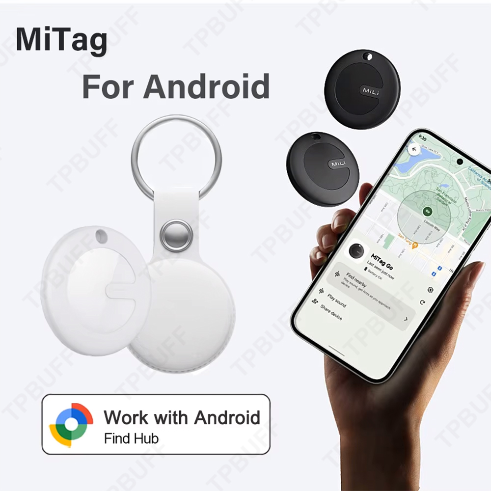 Smart Bluetooth Tracker for Android Google Find Hub Anti Lost Key Finder GPS Locator