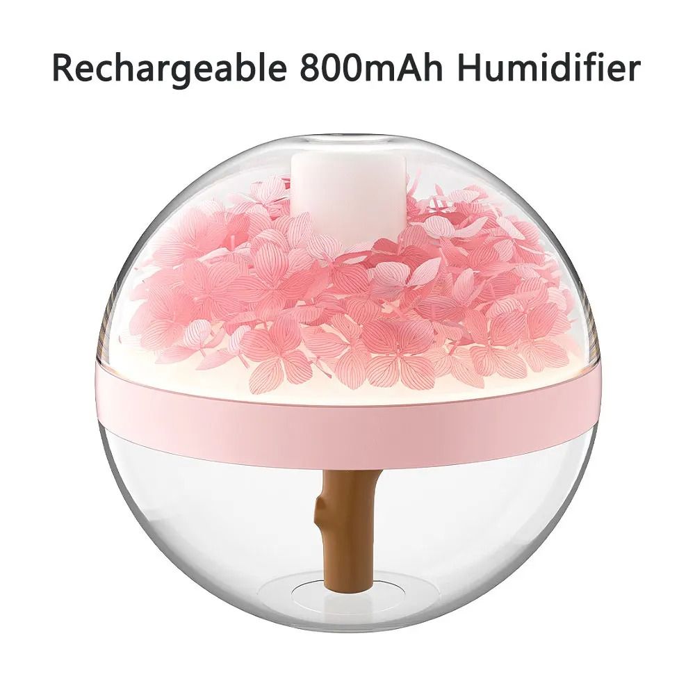 Eternal Flower Artistic Humidifier and Atmosphere Light