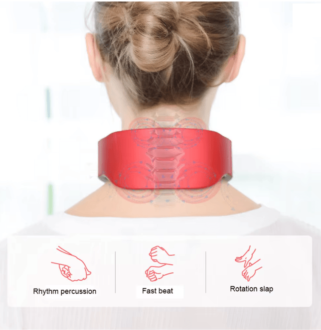 Electric Neck and Shoulder Massager with Pulse Therapy and Adjustable Modes
