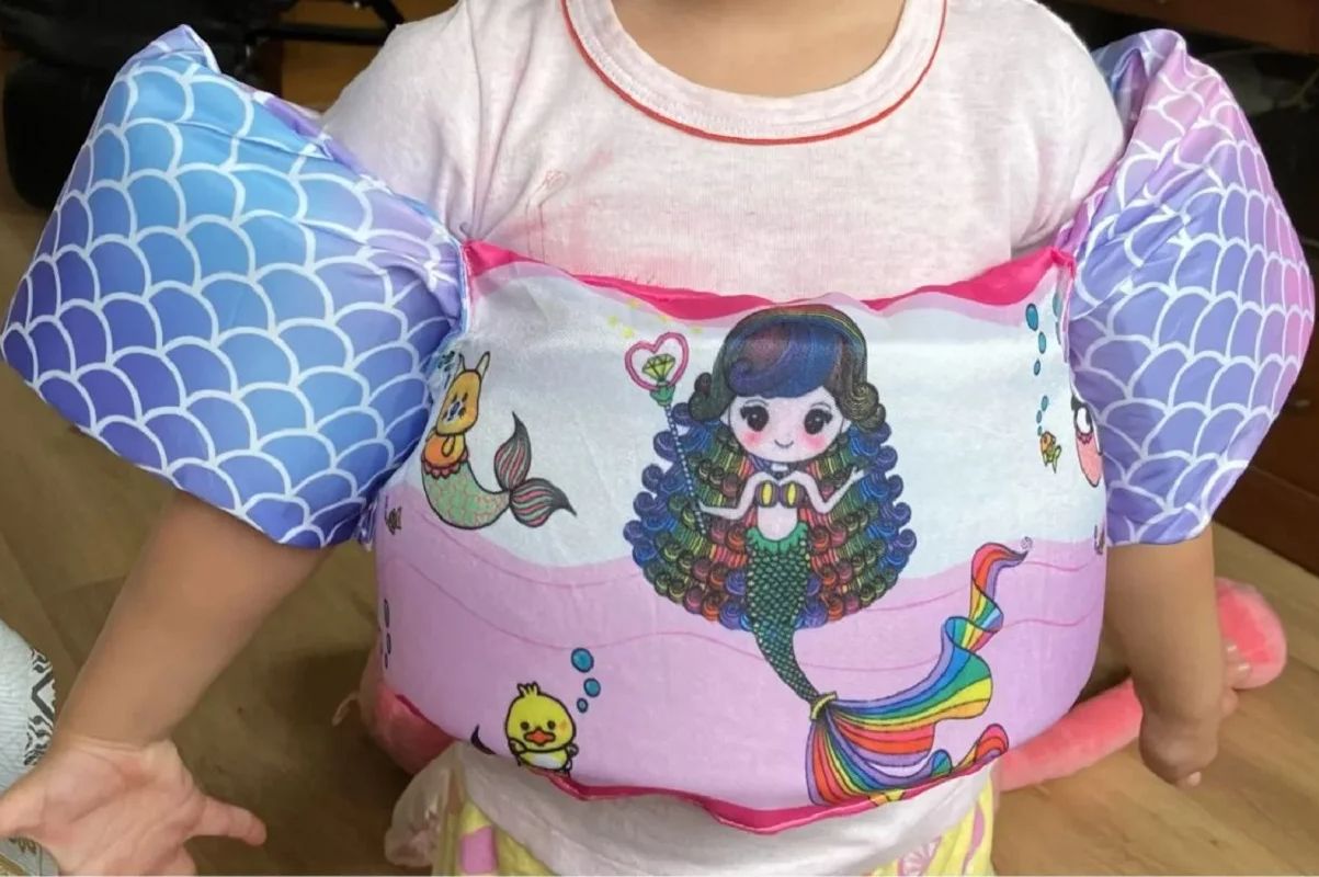 Baby Cartoon Water Sleeve Foam, Children's Life Jacket Swim Arm Ring, Floating Ring Safety Buoyancy Vest