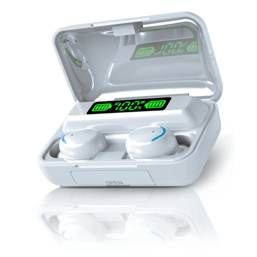 Flux 7 TWS Earbuds w/ Wireless Charging Case & Power Bank