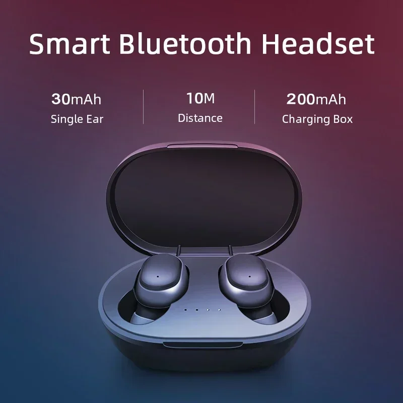 TWS Wireless Bluetooth Earbuds with Mic Noise Cancelling Bluetooth Headphones for Calls & Music