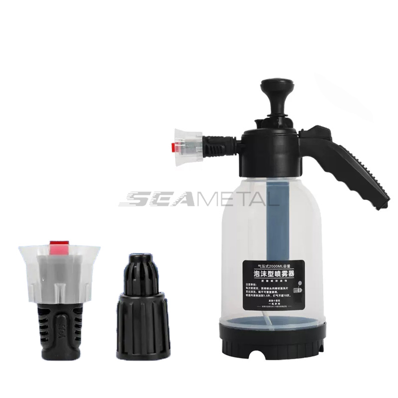 Car Wash Spray Bottle Hand Pump Foam Sprayer Car Air Pressure Spray Washer Auto Detailing & Window Cleaning Tools