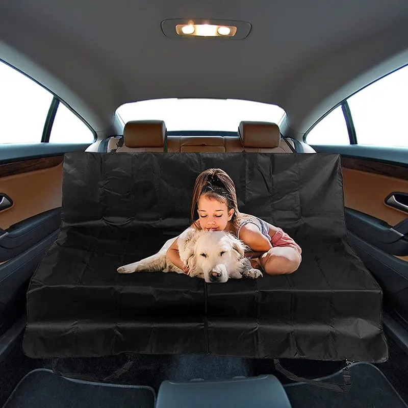 Foldable Heavy Duty Waterproof Pet Dog Car Seat Cover: Protect, Scratchproof, Nonslip