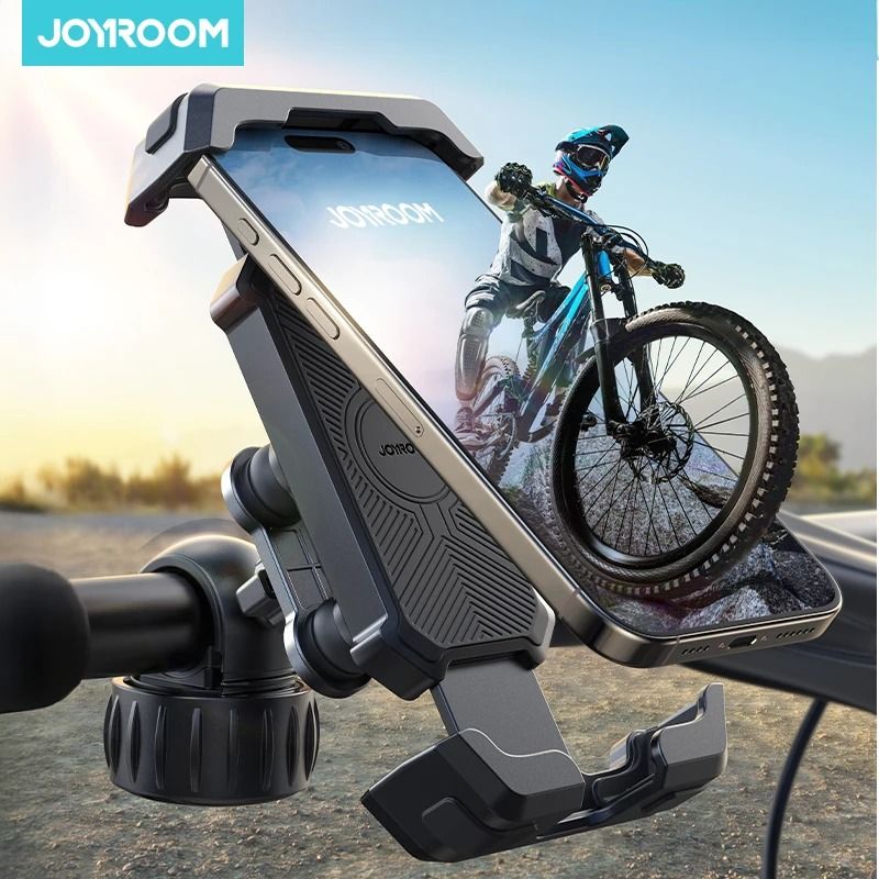 Anti-Shake Bike Phone Holder – Quick-Install Mount with Vibration Dampener
