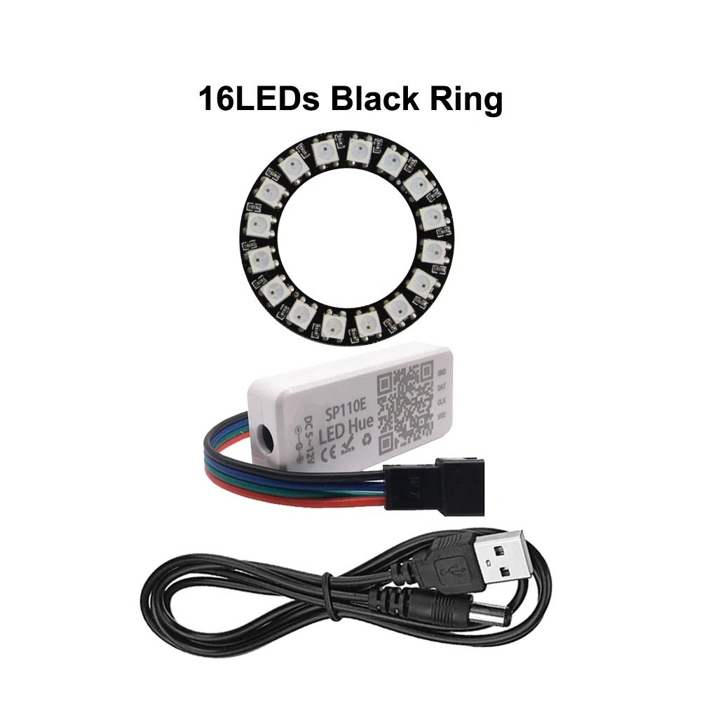 WS2812B Addressable RGB LED Pixel Ring Kit