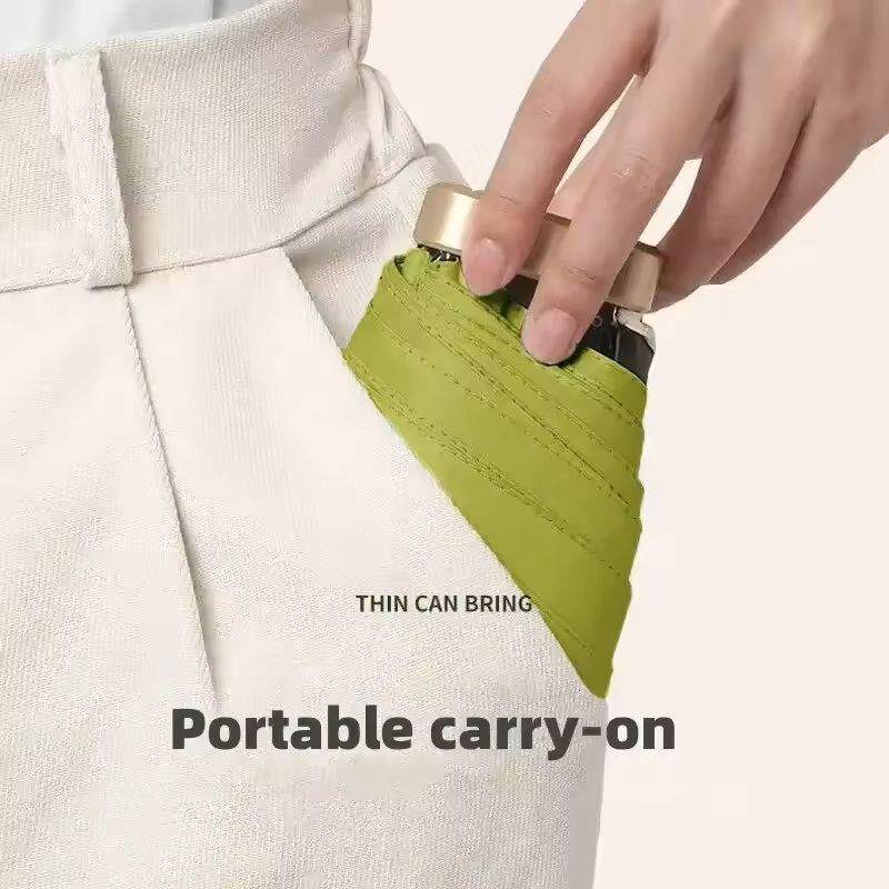 Off Mini Sun Umbrella Pocket Rain Umbrella