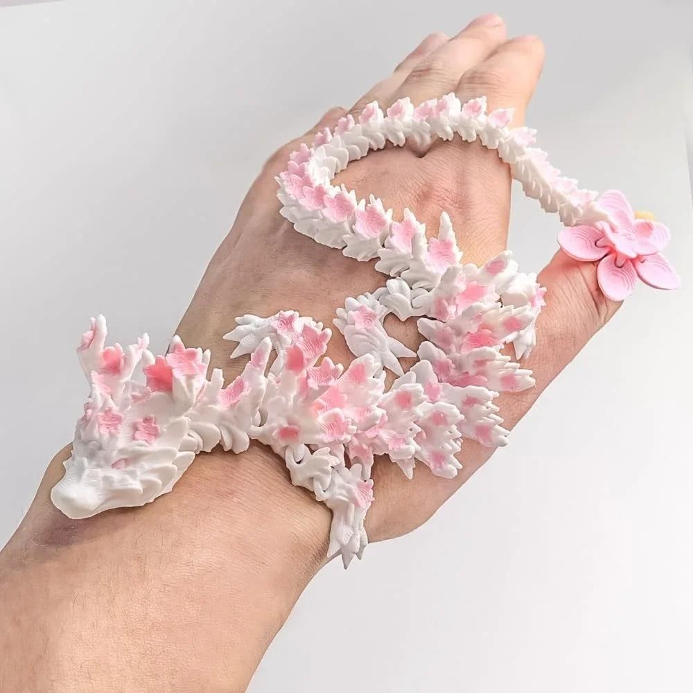 Cherry Blossom Dragon | Articulated 