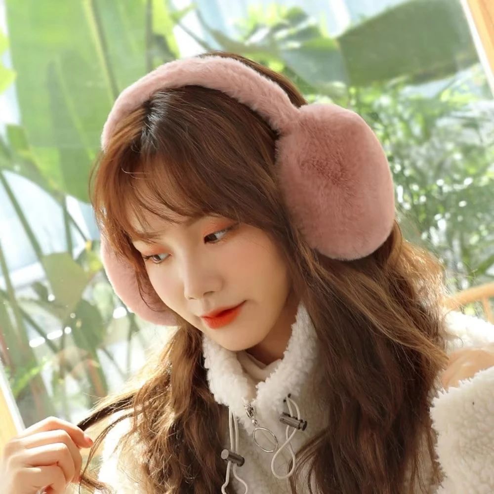 CozyFold Plush Winter Earmuffs for Women & Men
