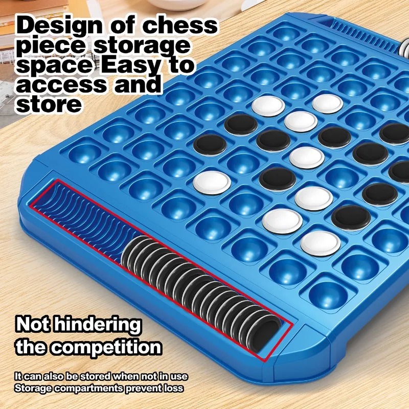Strategy Game for 2 Players Dual-Side Flip Board Logic Training Game