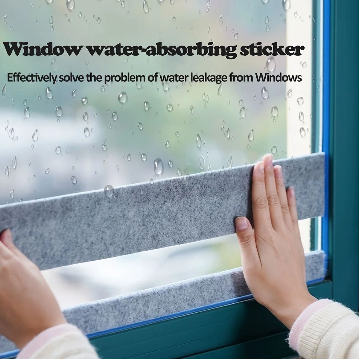 SealSoft Window Guard – Self-Adhesive Felt Tape for Anti-Condensation Window & Door Protection