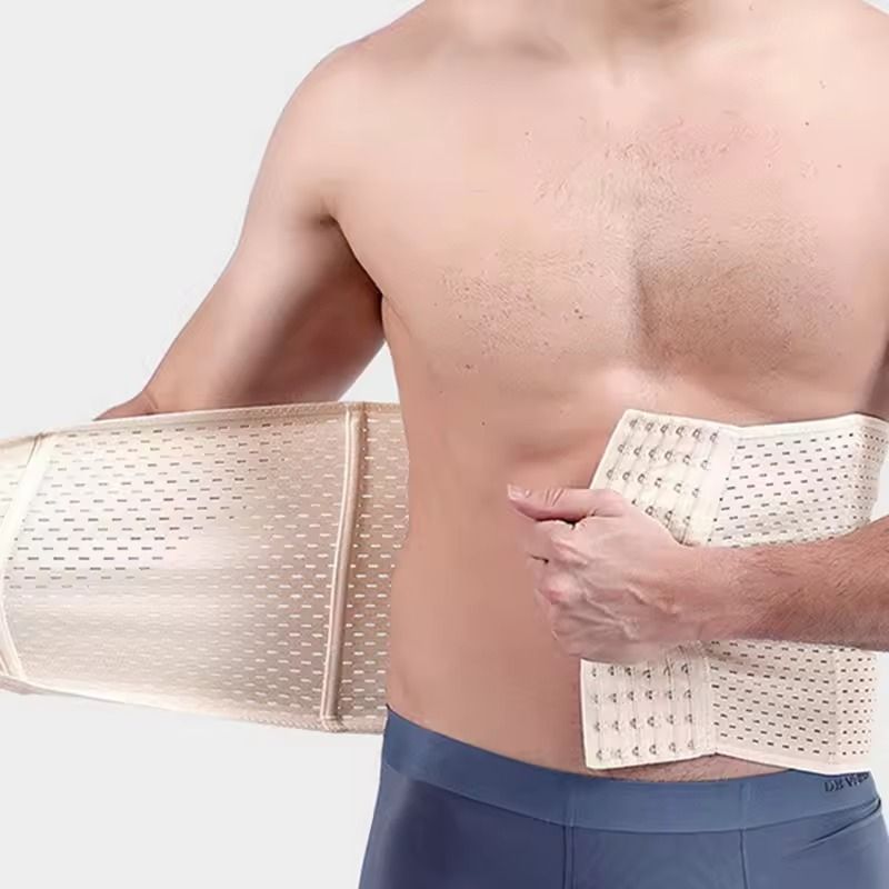 Men Slimming Body Shaper Waist Trainer Compression Belt