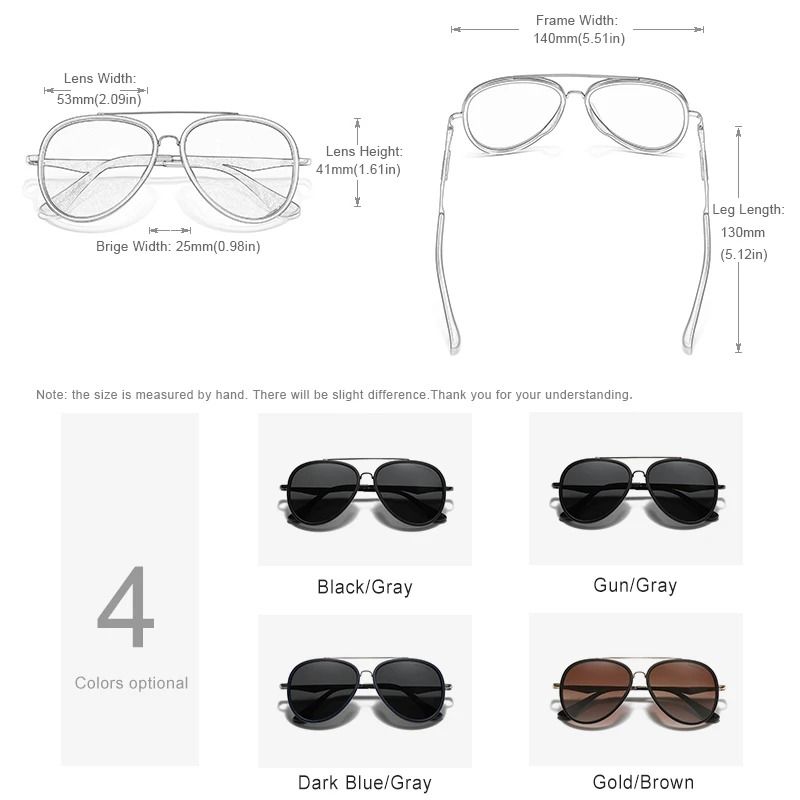 Polarized Driving Sunglasses for Men with UV Protection