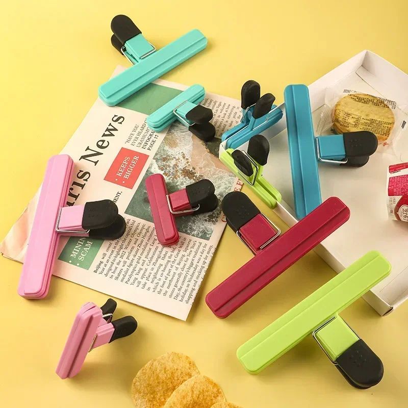 Heavy Duty Reusable Food Bag Clips Set