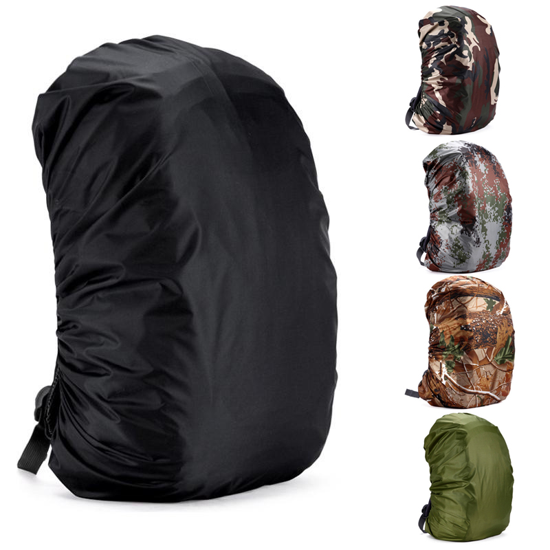 Waterproof Backpack Rain Cover for Outdoor Camping Hiking Mountaineering, Taffeta Rain Cap for Bags