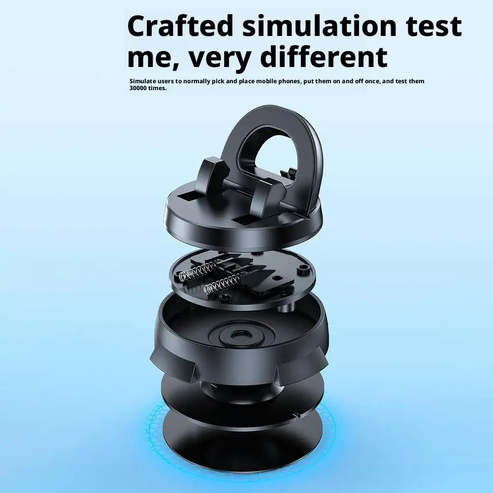 Universal Car Phone Holder Rotatable Dashboard Phone Mount with Suction Cup