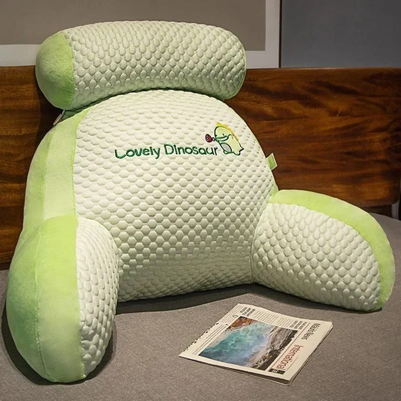 Ice Peas Bedside Cushion Soft Backrest Reading Pillow