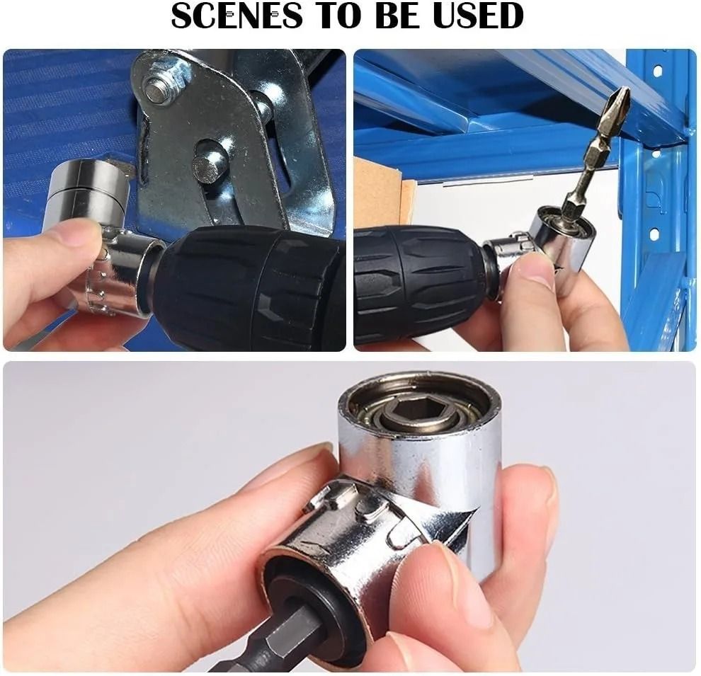 Impact Grade 105 Degree Right Angle Socket Adapter