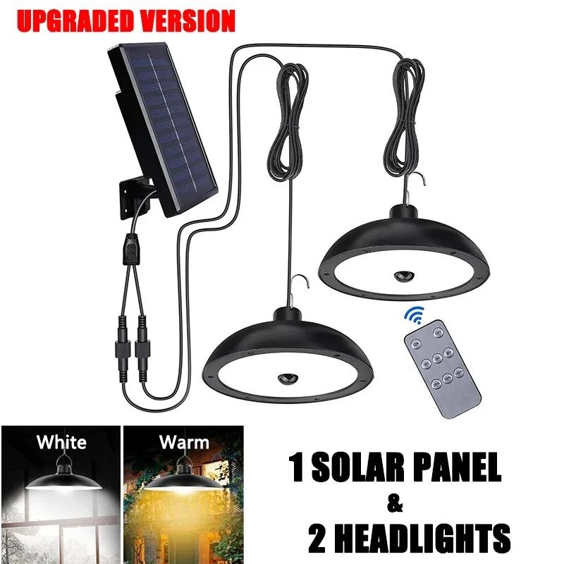 Solar Pendant Lamp Waterproof Chandelier