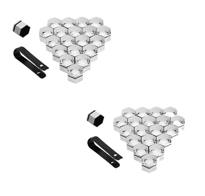 WheelGuard Car Wheel Nut Covers Rust Protection Set