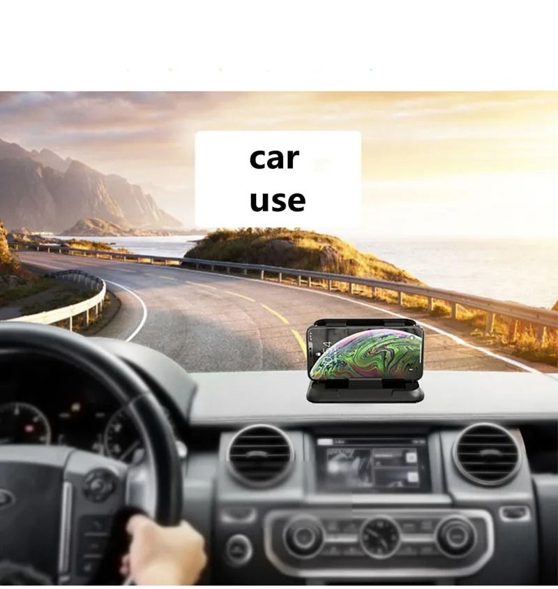 Universal Car Dashboard Phone Holder With Strong Suction Base