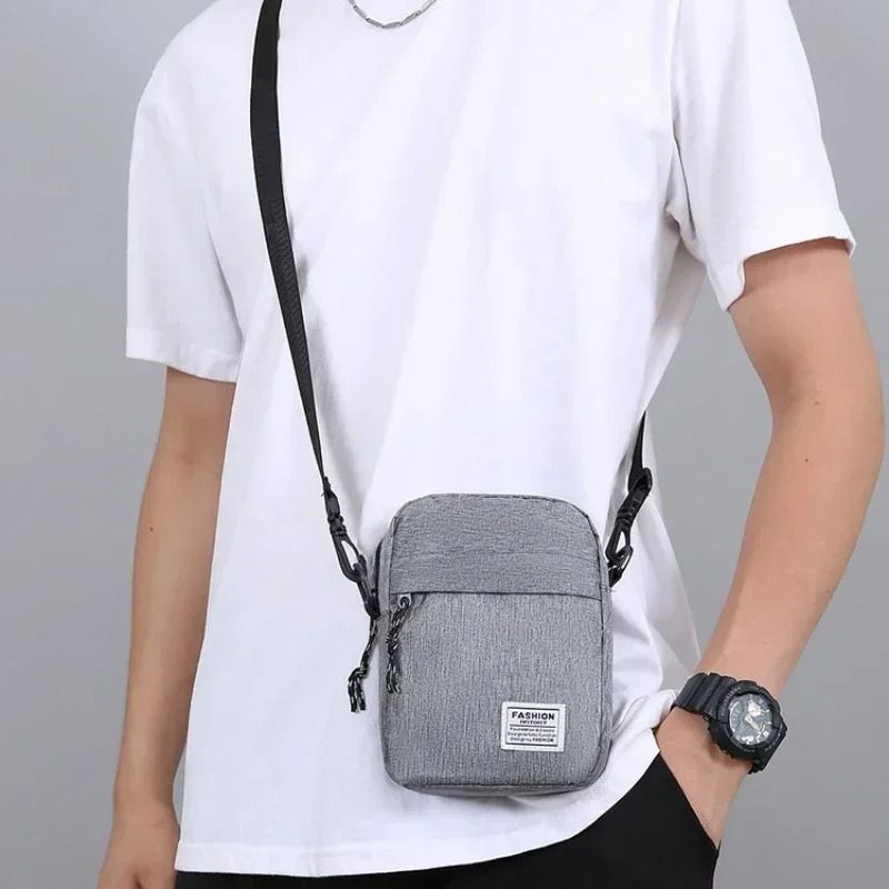 Mens Mini Crossbody Chest Sling Bag Lightweight Casual Phone Shoulder Pack