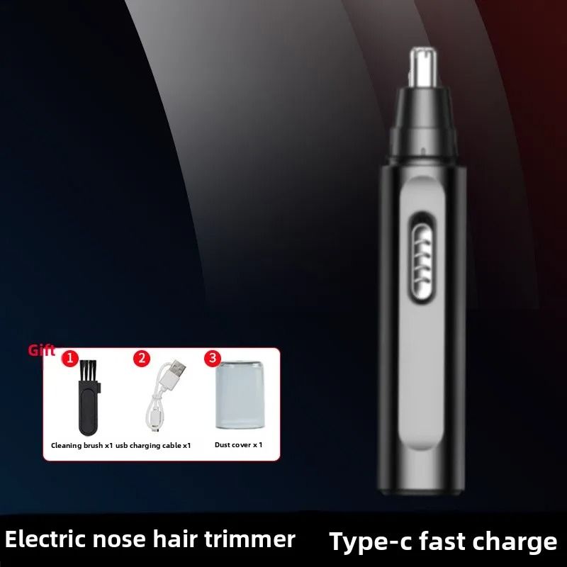 Rechargeable Electric Nose Hair Trimmer Groomer for Men