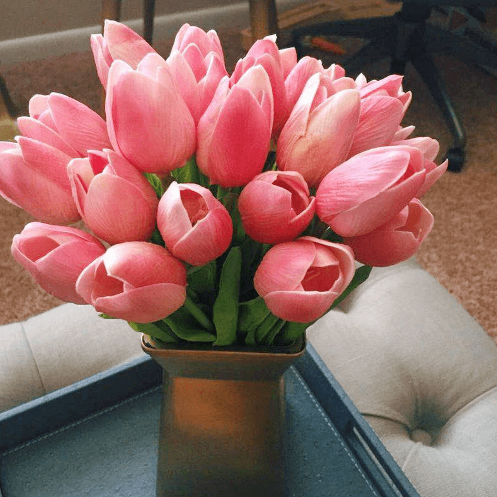 Real Touch Artificial Tulips Flowers