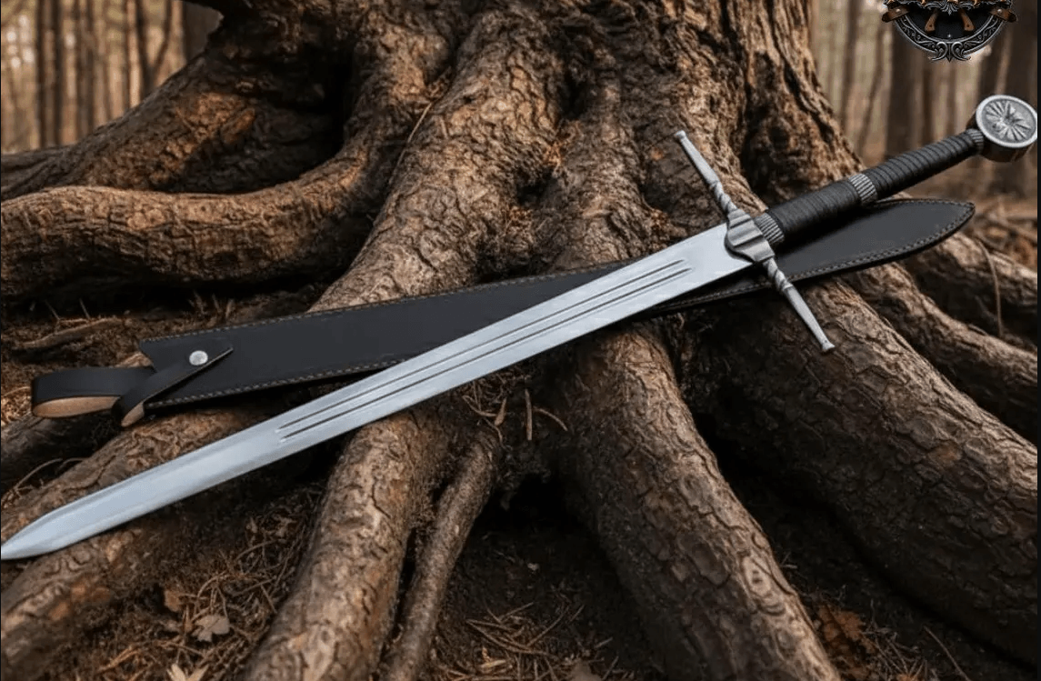 Original Fantasy Steel Longsword Sword Straight Ninjato Katana Gifts for Boyfriends Fathers, Creative Collectibles