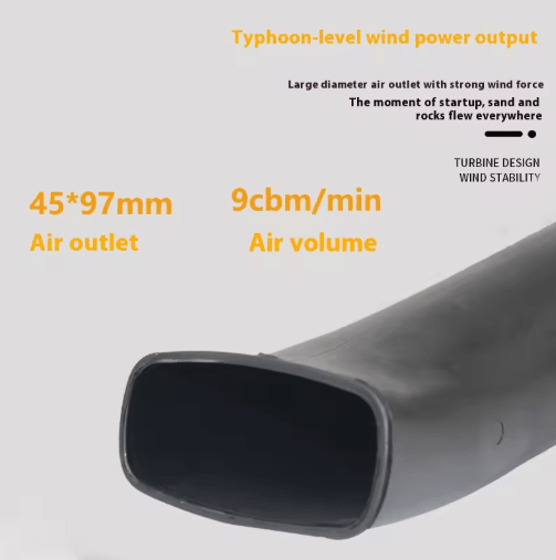 Electric Snow Blower Leaf Blower Lithium Battery Rechargeable High Power Industrial Blower Garden Leaf Blower