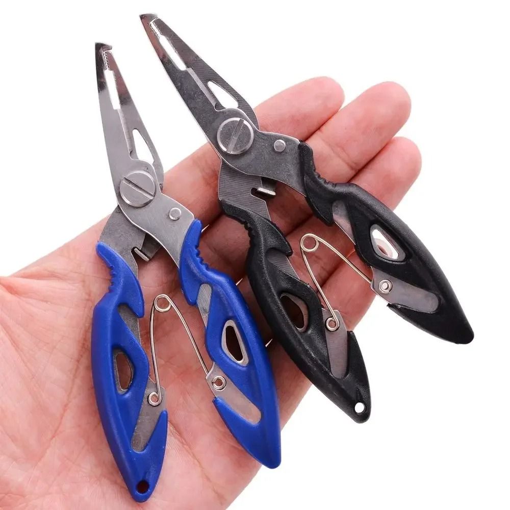 Multifunction Fishing Pliers Scissors with Line Cutter and Hook Remover for Tackle Gear