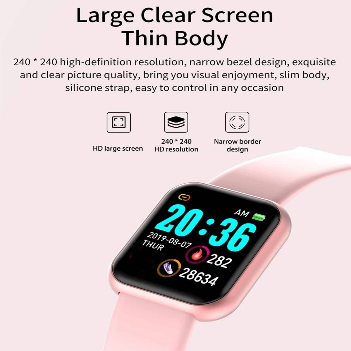 Multifunctional Bluetooth Fitness Smartwatch