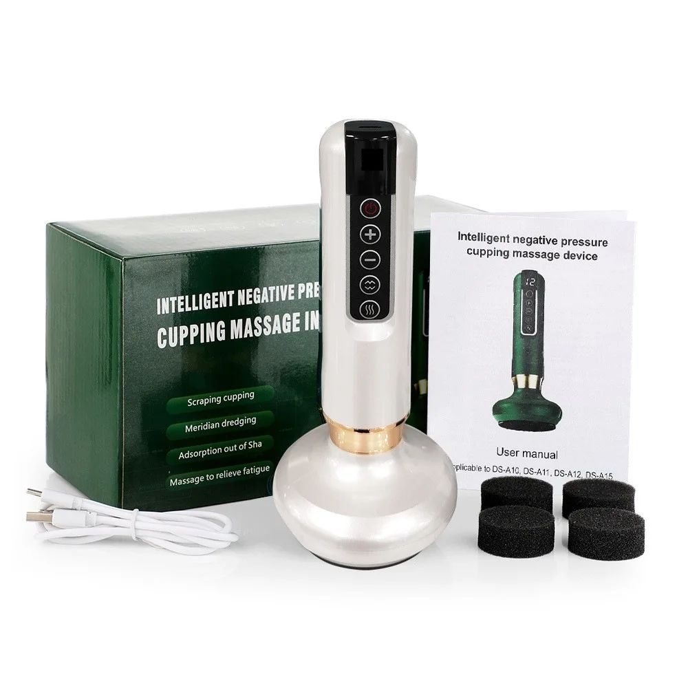Smart Vacuum Cellulite Massager with Red Light Therapy and Heat