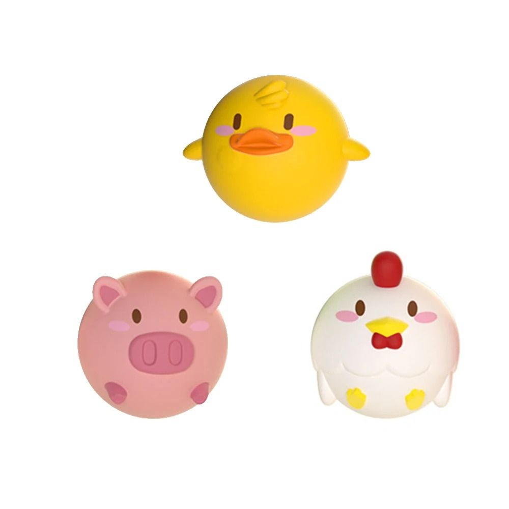 Luminous LED Animal Bath Toy with Water Induction