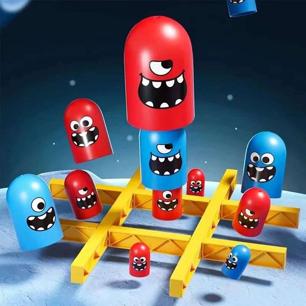 Big Eat Small Tic Tac Toe Board Game Interactive Strategy Party Toy