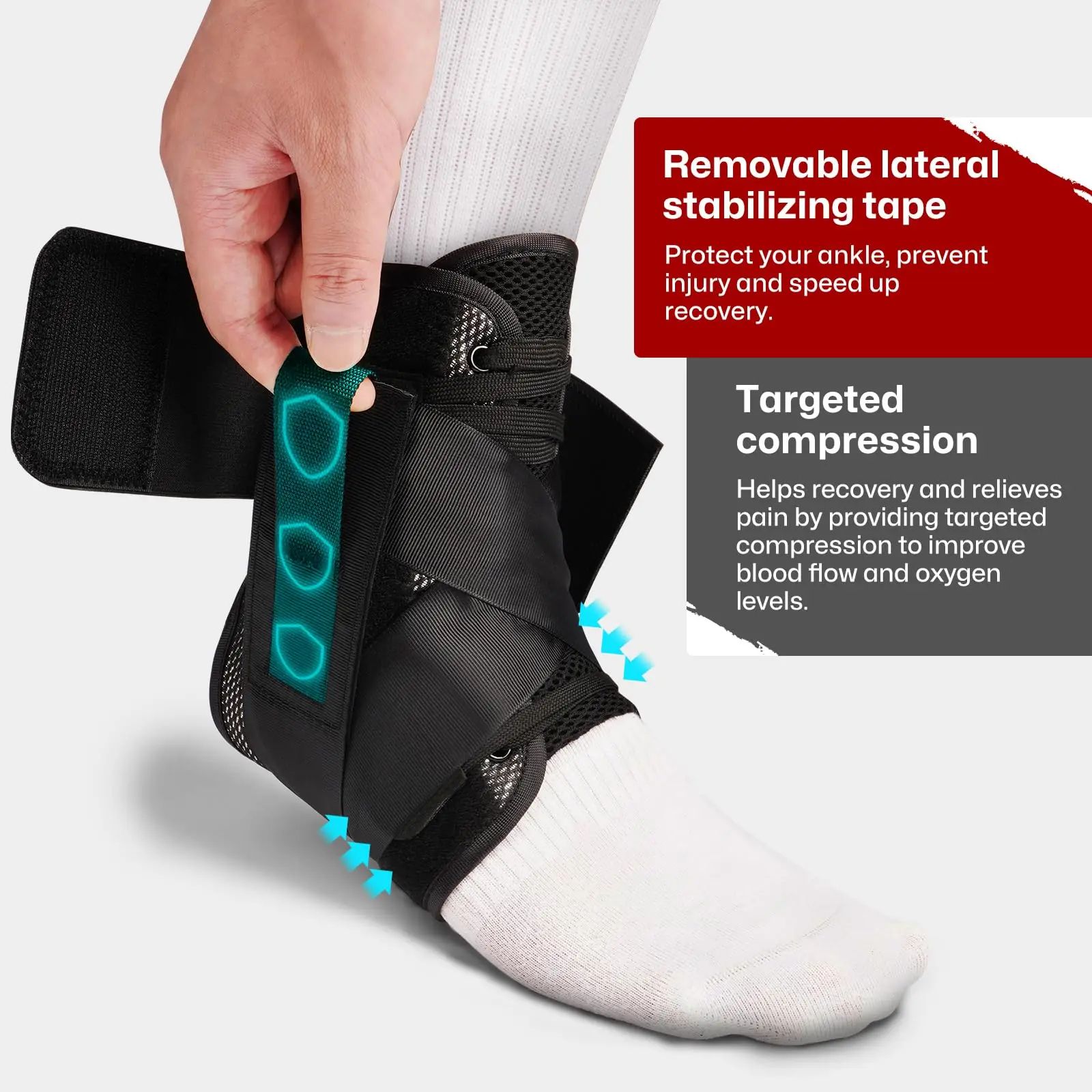 Adjustable Ankle Brace Support Wrap